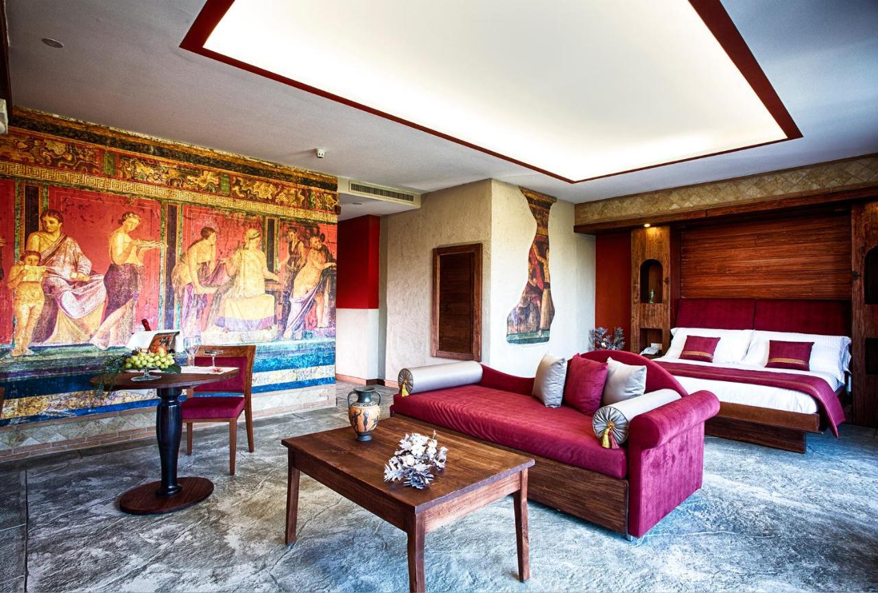 Hotel Del Sole Pompei Bagian luar foto